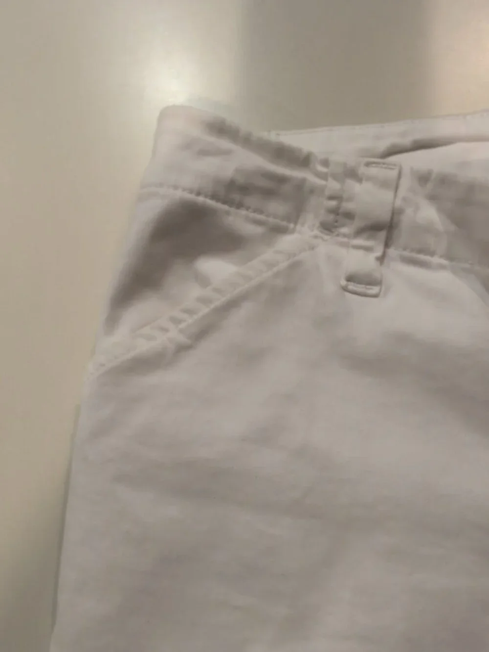 Lee Pants Women's Sz 10 M White Shorts Chino Solid Pocketed - Picture 4 of 11